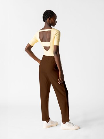 Loosefit Pantalon 'Amyy' Les Lunes en marron