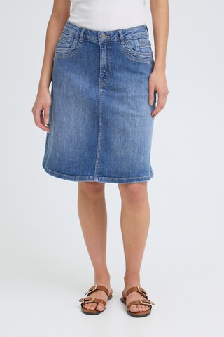 Pulz Rok 'PZKATJA' in Blauw: voorkant