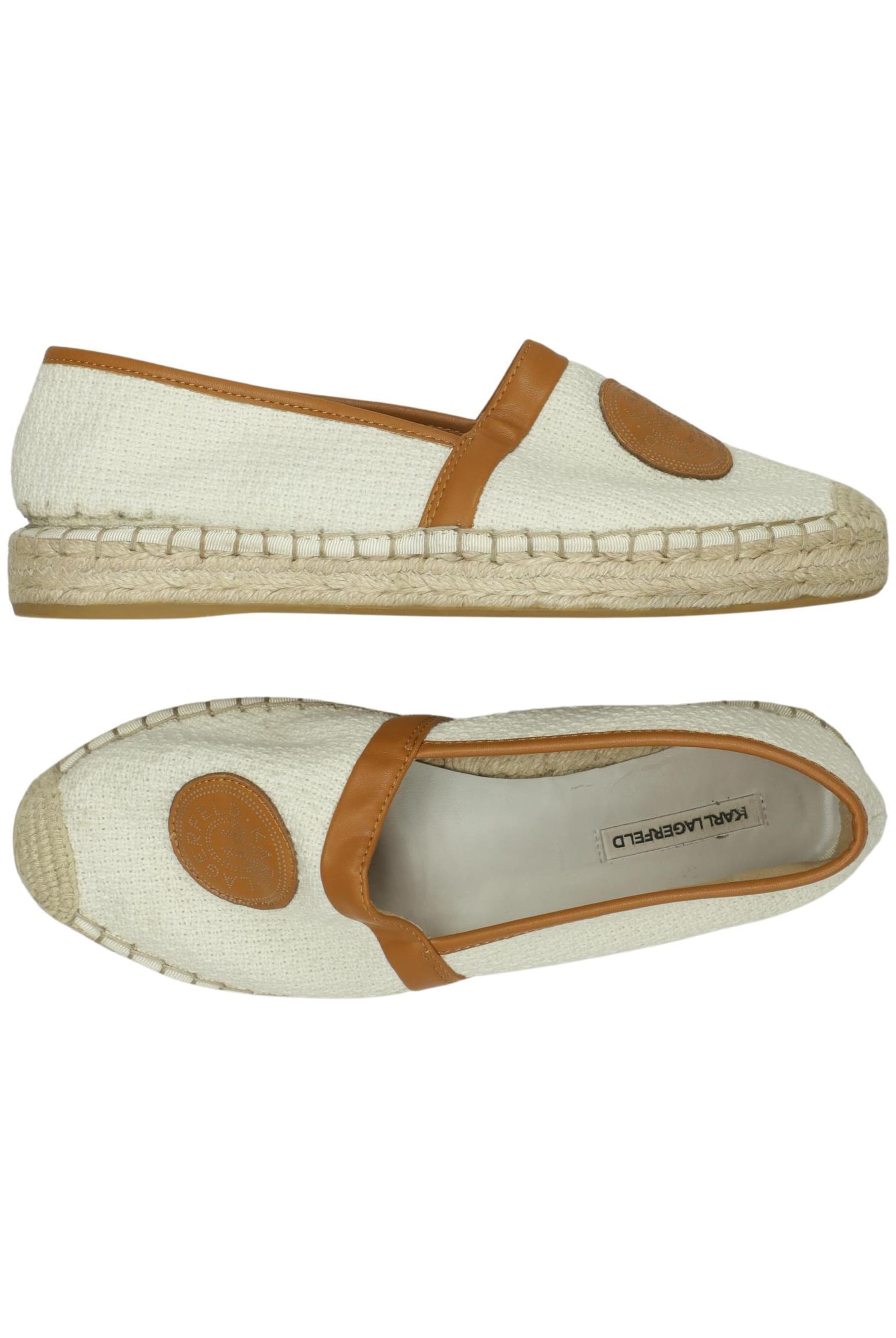 Karl Lagerfeld Halbschuh 39 in Weiß: Vorderseite