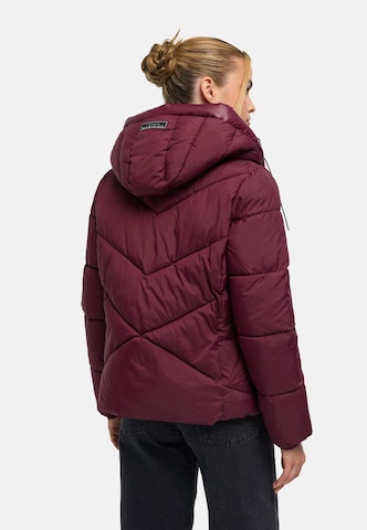 MARIKOO Winter jacket 'Pinaa XVI' in Red