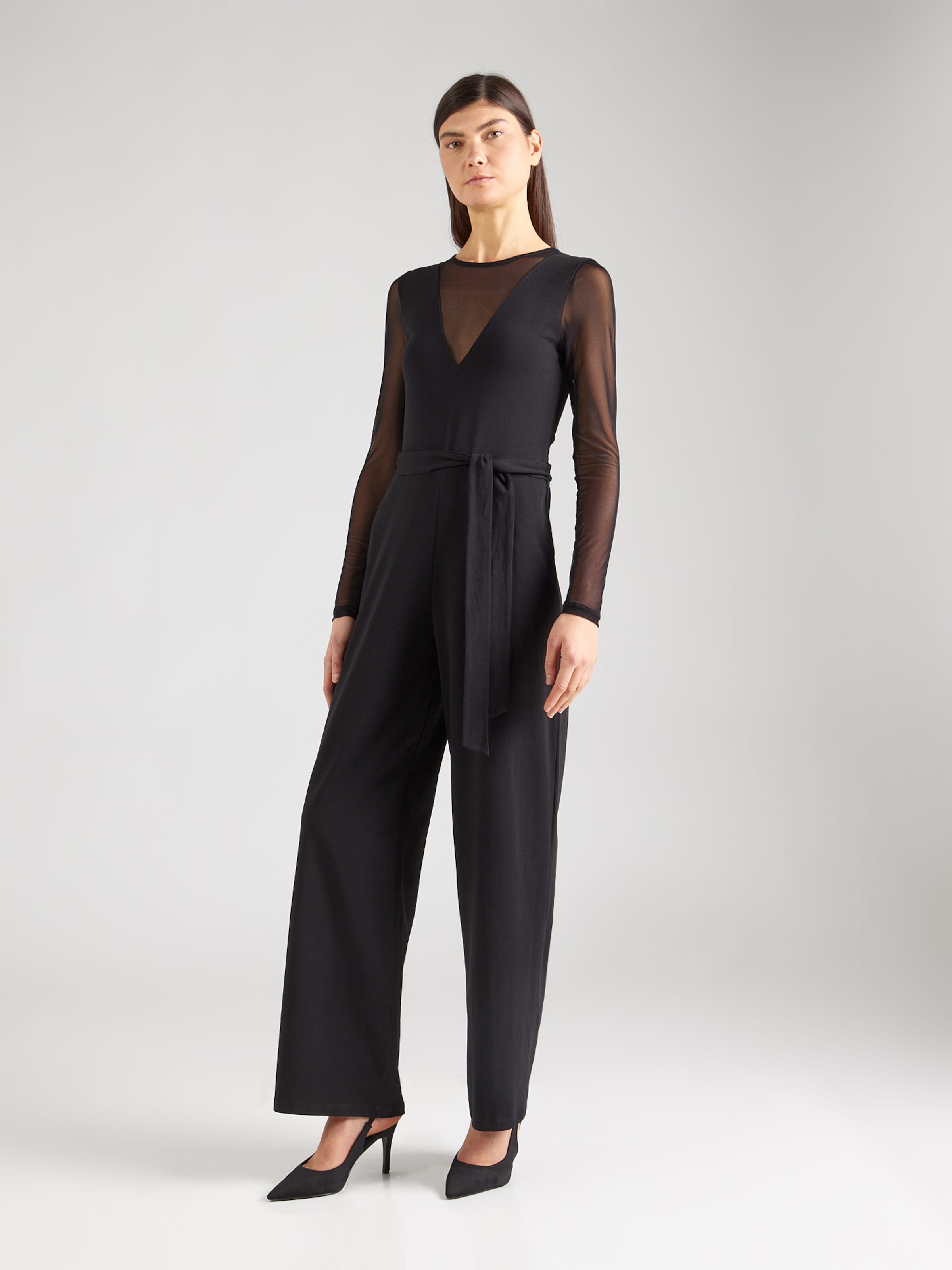 CHIFIGNO Tuta Da Donna A Maniche Lunghe Con Collo Alto - Body Morbido In Poliestere Ed Elastan, Con Pratici Bottom A Pressione, Taglie S-XXL