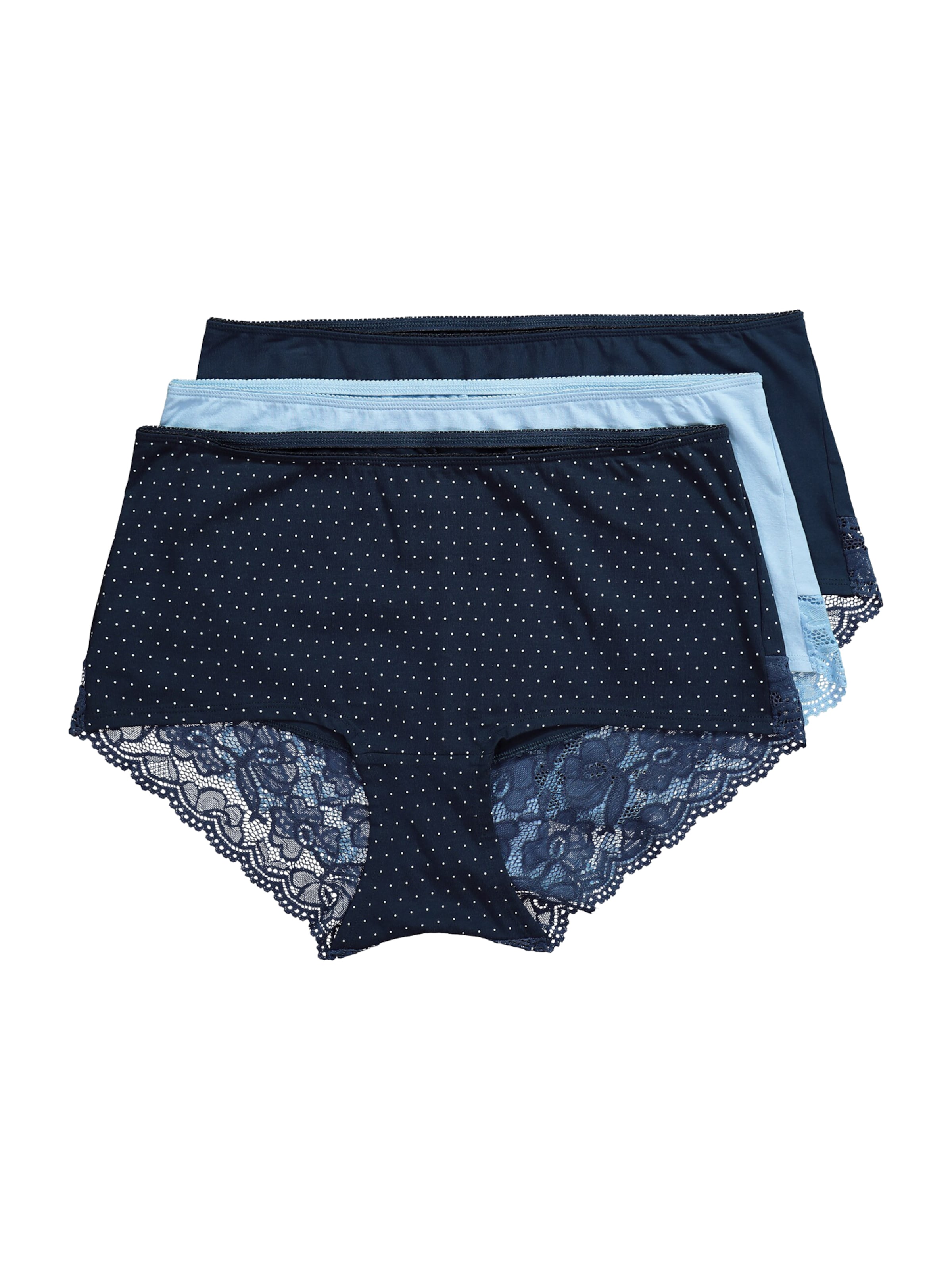 Ulla Popken Figi w kolorze niebieski: przód