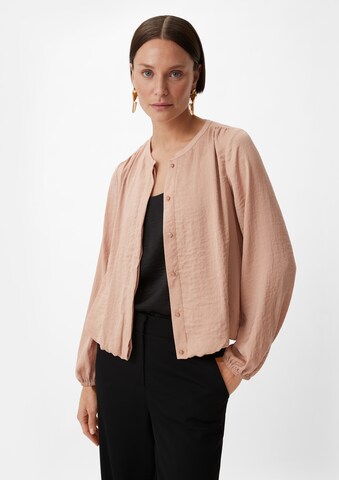 COMMA Blouse in Beige: voorkant
