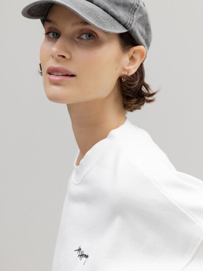 Felpa 'Sweater Kindness' in S Hey Honey di colore bianco, Visualizzazione prodotti