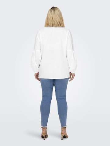 ONLY Carmakoma Blouse in Wit