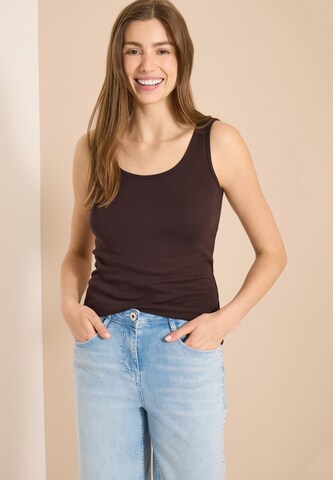CECIL Top in Braun: Vorderseite