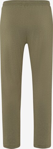 Hanro Regular Workout Pants ' Casuals ' in Green