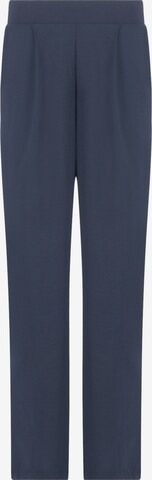 LolaLiza Loose fit Pleat-Front Pants in Blue: front
