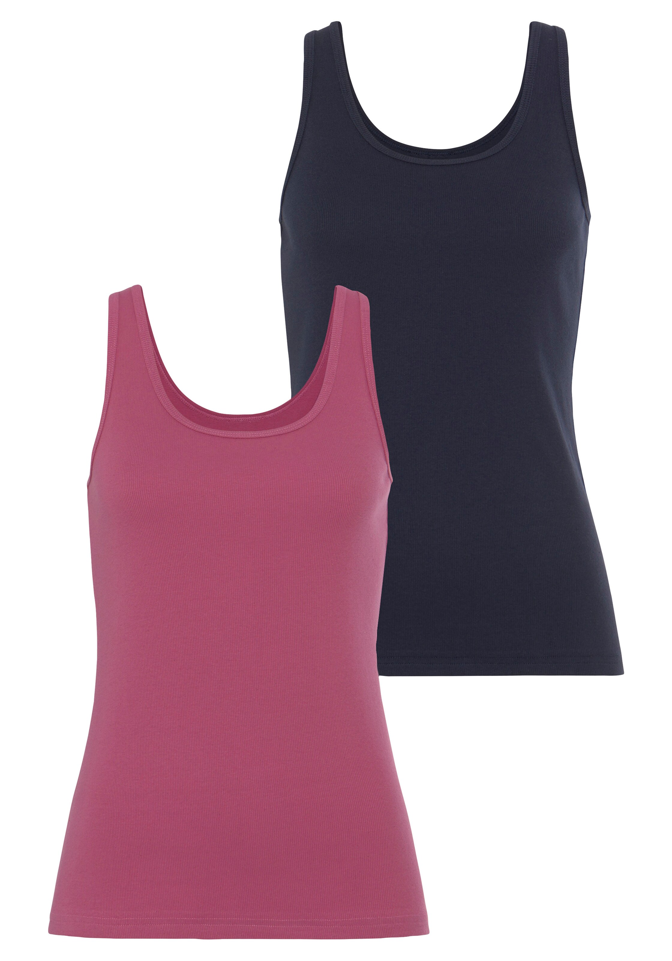 VIVANCE Tílko – modrá: přední strana