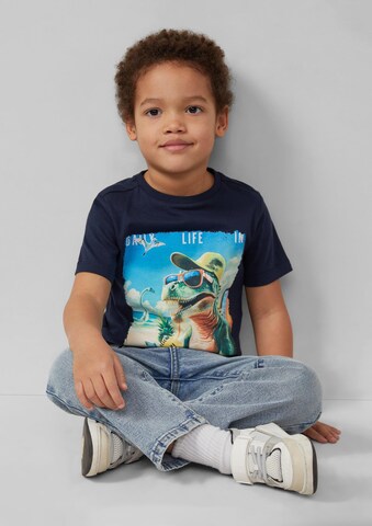 s.Oliver T-Shirt in Blau