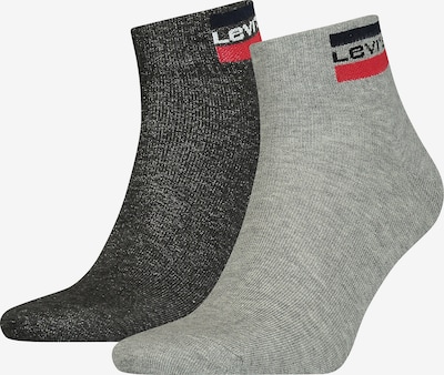 LEVI'S Socks in Anthracite / Red / Black / White, Item view