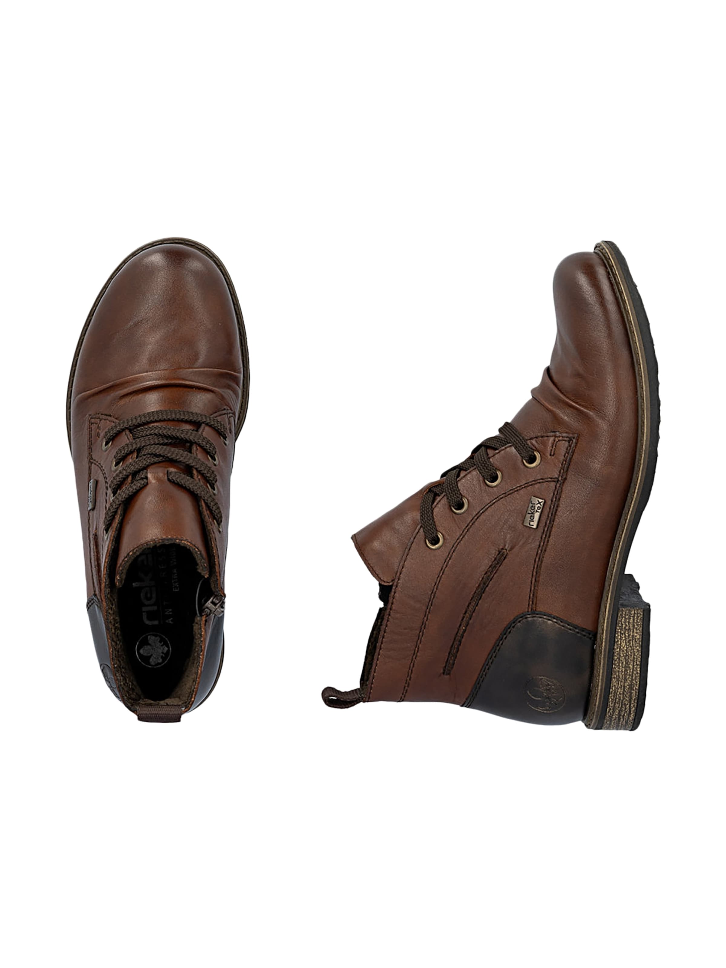 Rieker Ankle boots 'Lederstiefeletten „Odeon“' in Brown