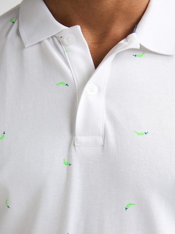 T-Shirt Petrol Industries en blanc