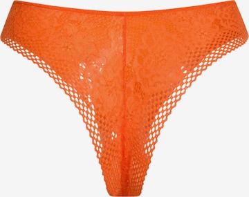 cfab (formerly creamy fabrics) String 'Tanga mit Spitze' i orange: framsida