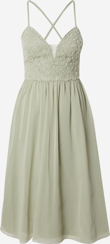 Rochie de cocktail de la Laona pe verde: față