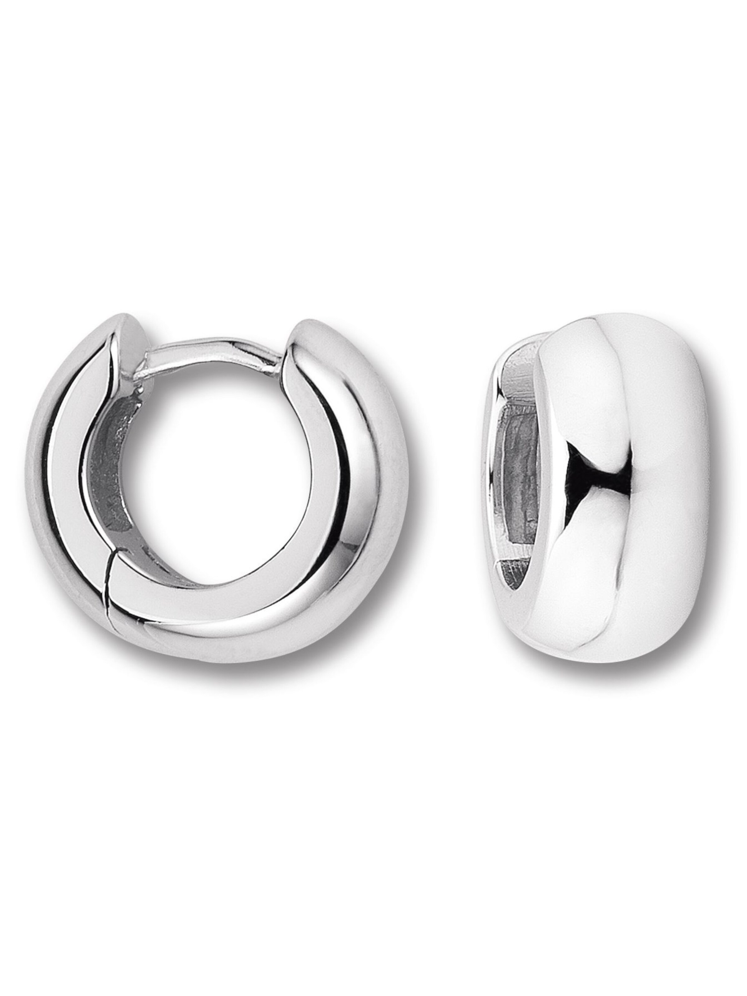 ONE ELEMENT Ohrringe in Silber: Vorderseite