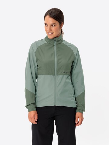 VAUDE Outdoorjas 'Loamer' in Groen: voorkant