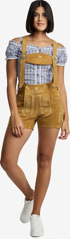 Steigenhöfer Traditional Pants in Brown: front