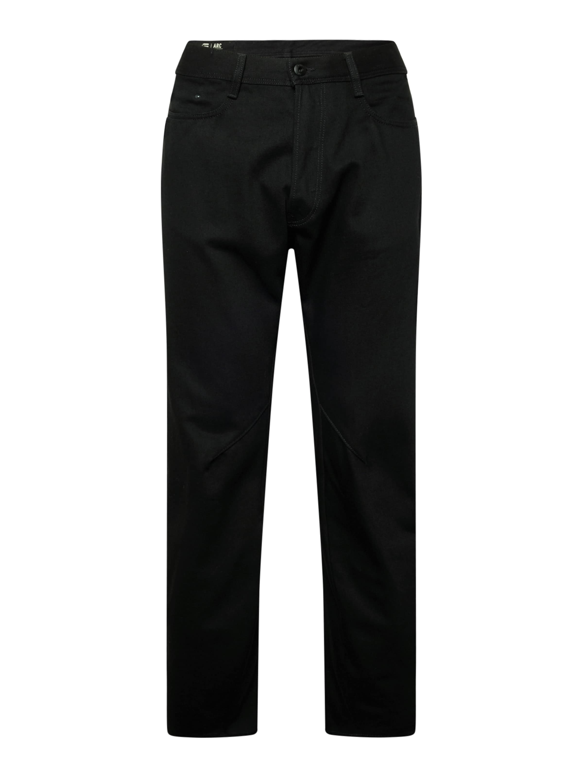 Regular Jean G-STAR en noir : devant