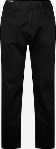 G-Star RAW - regular Vaquero en negro: frente