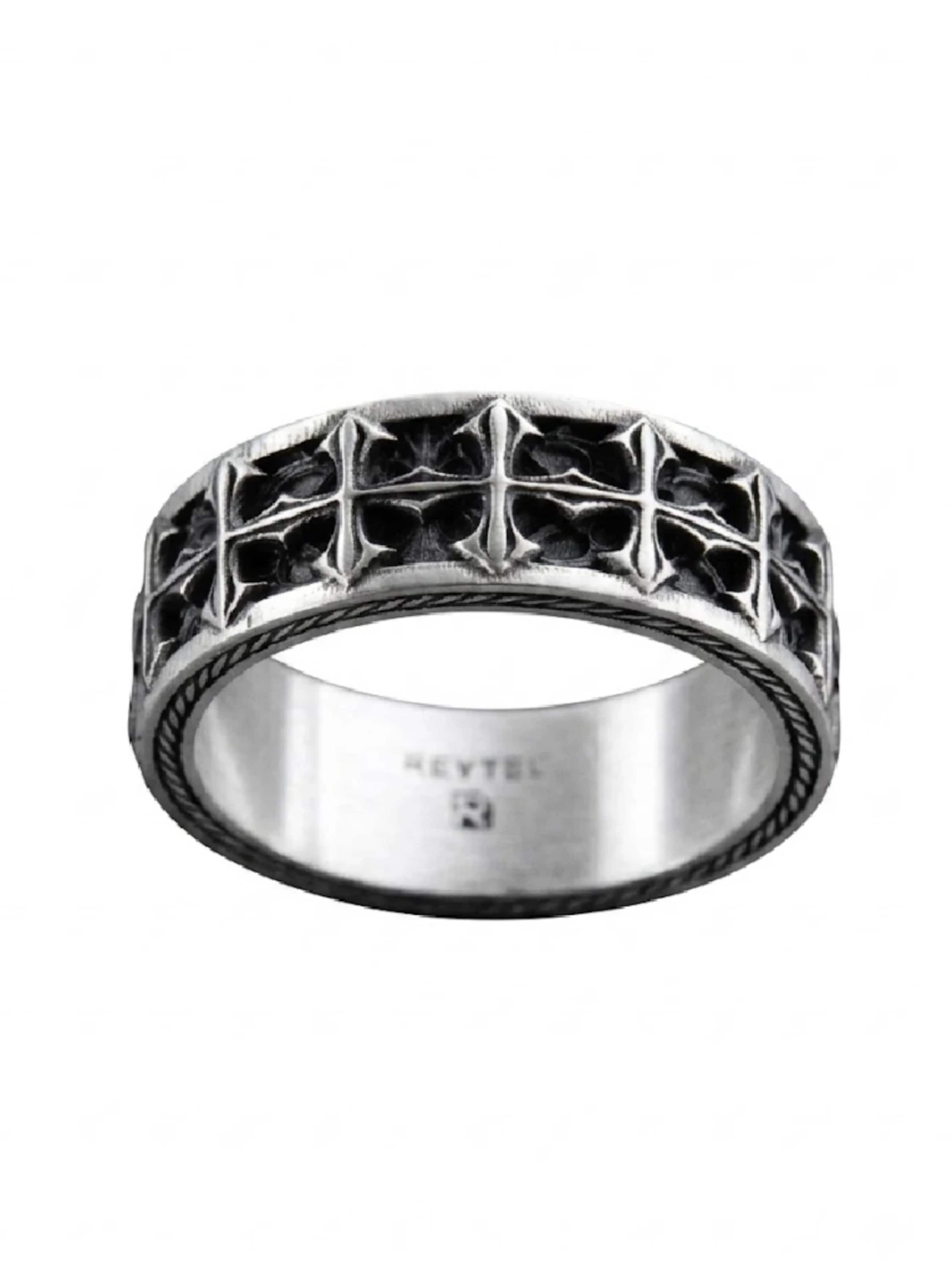 REYTEL - Anillo en plata: frente
