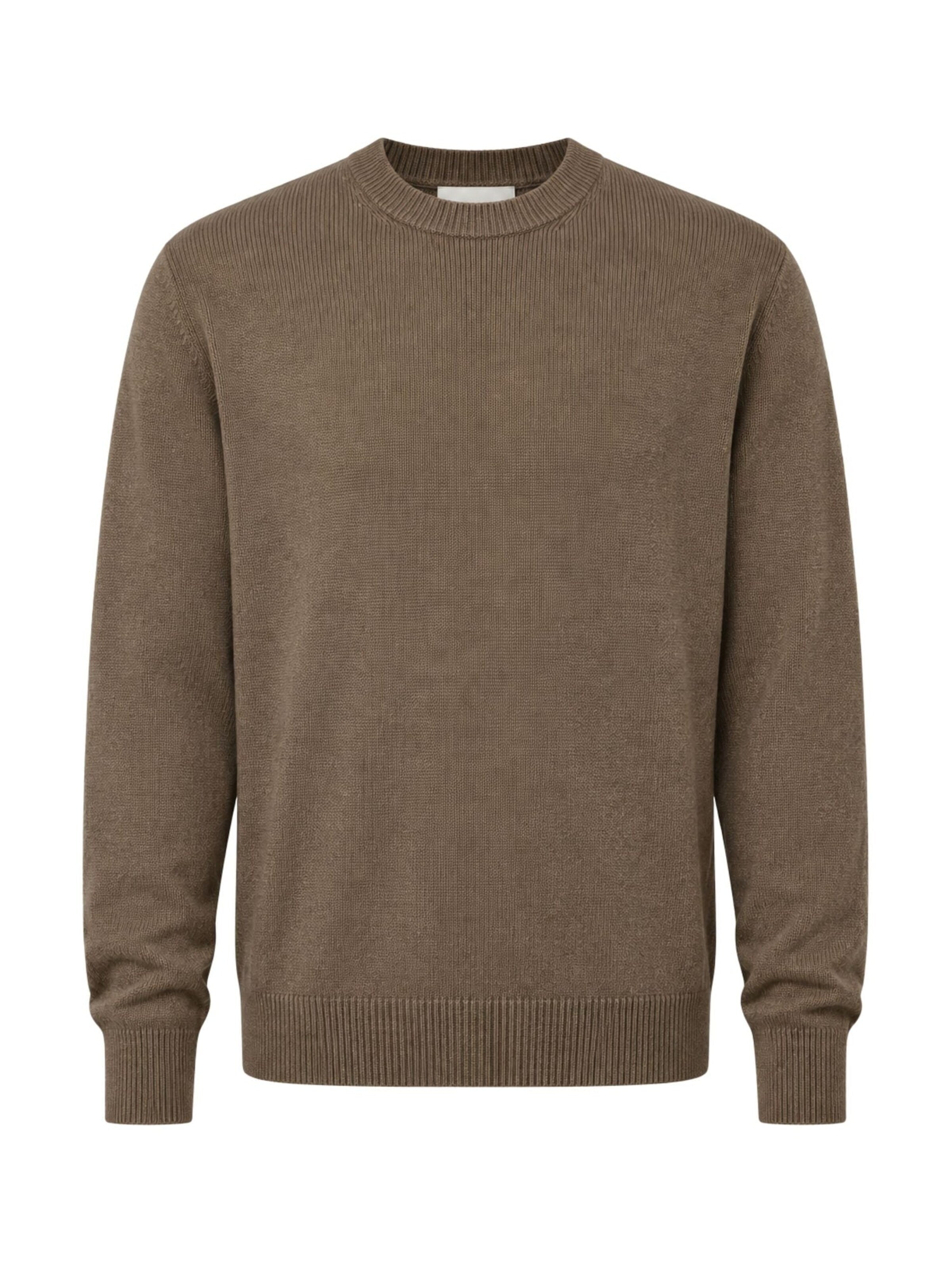 Pullover di Daniele Fiesoli in beige: frontale