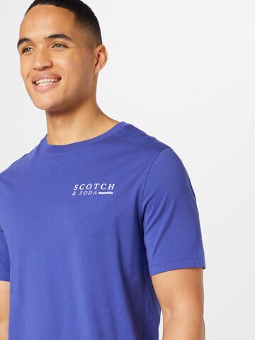 SCOTCH & SODA - Camiseta en azul