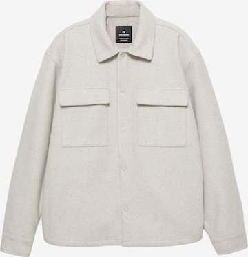 Pull&Bear Välikausitakki värissä valkoinen: etupuoli