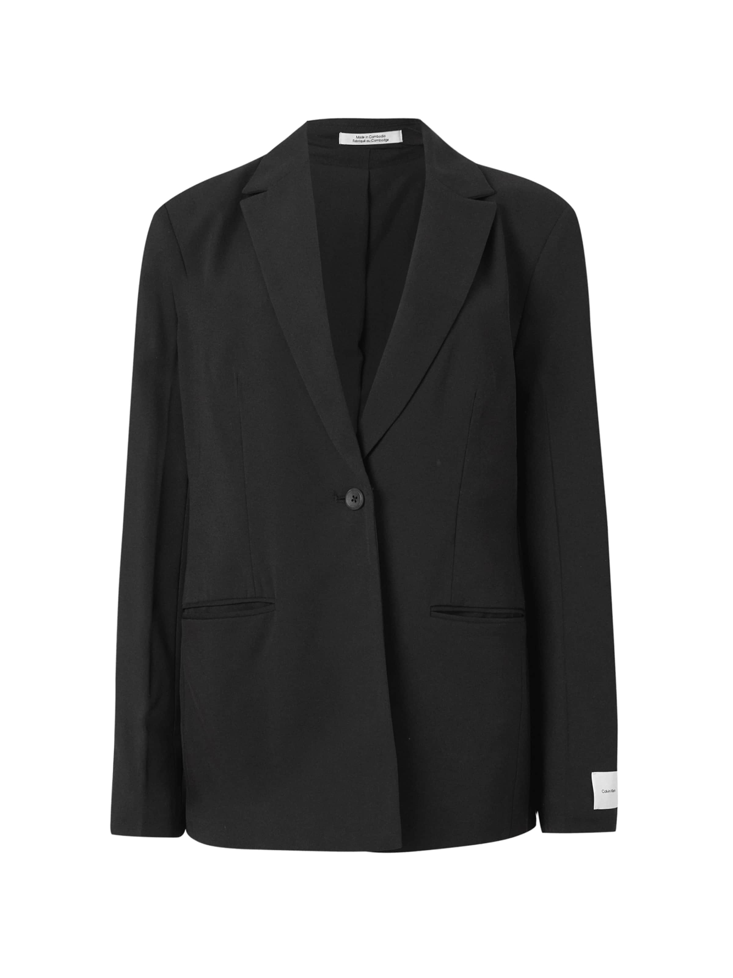 Blazer 'HERO - GOOD 2' Calvin Klein en noir : devant
