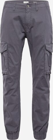 Coupe slim Pantalon cargo QS en gris : devant