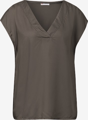 STREET ONE Blouse in Brown: front