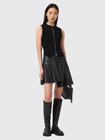 Gonna di AllSaints in nero