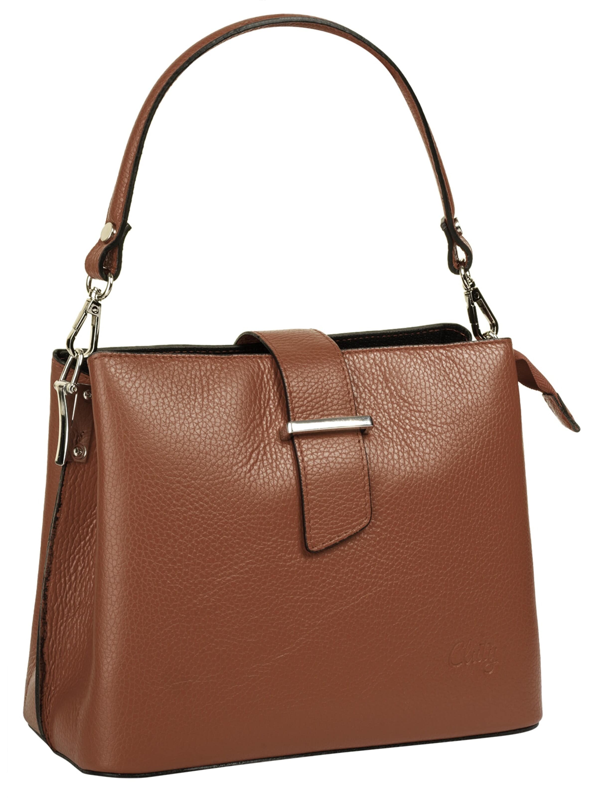 Cluty Handbag in Brown