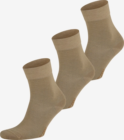 ELBEO Chaussettes ' 3er-Pack Fresh Komfort ' en beige, Vue avec produit
