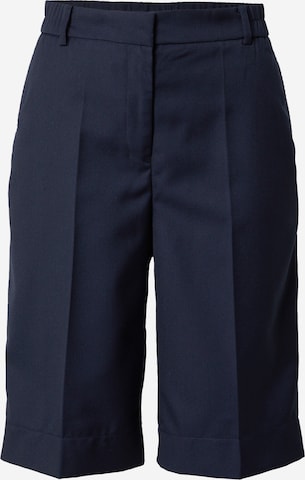 ESPRIT regular Παντελόνι με τσάκιση σε μπλε: μπροστά