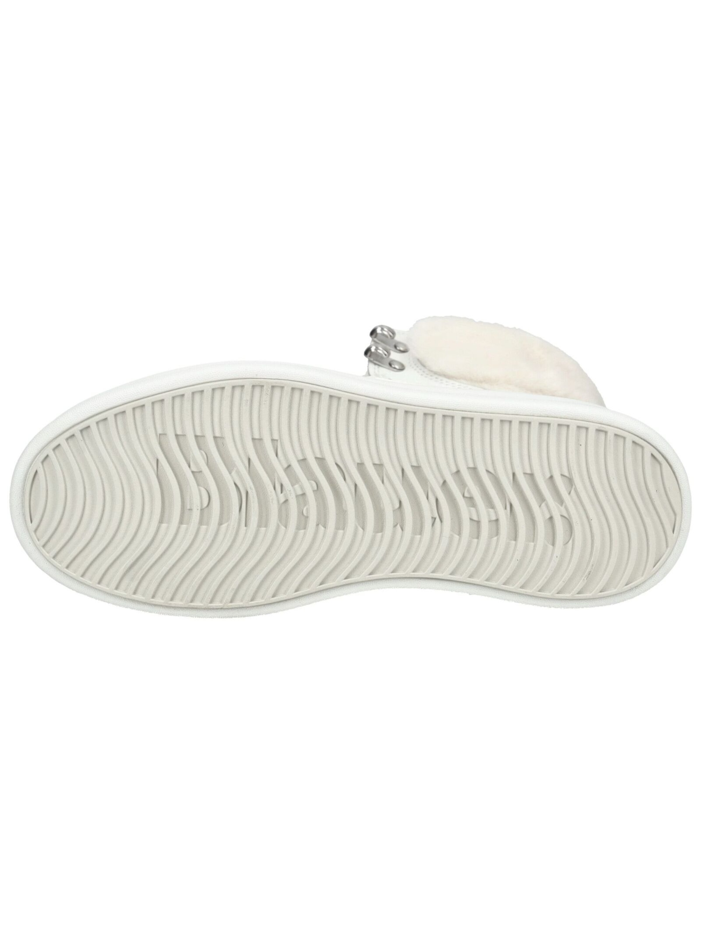 Stivaletto stringato di Blauer.USA in bianco