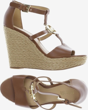 MICHAEL Michael Kors Sandals & High-Heeled Sandals in 37,5 in Brown: front