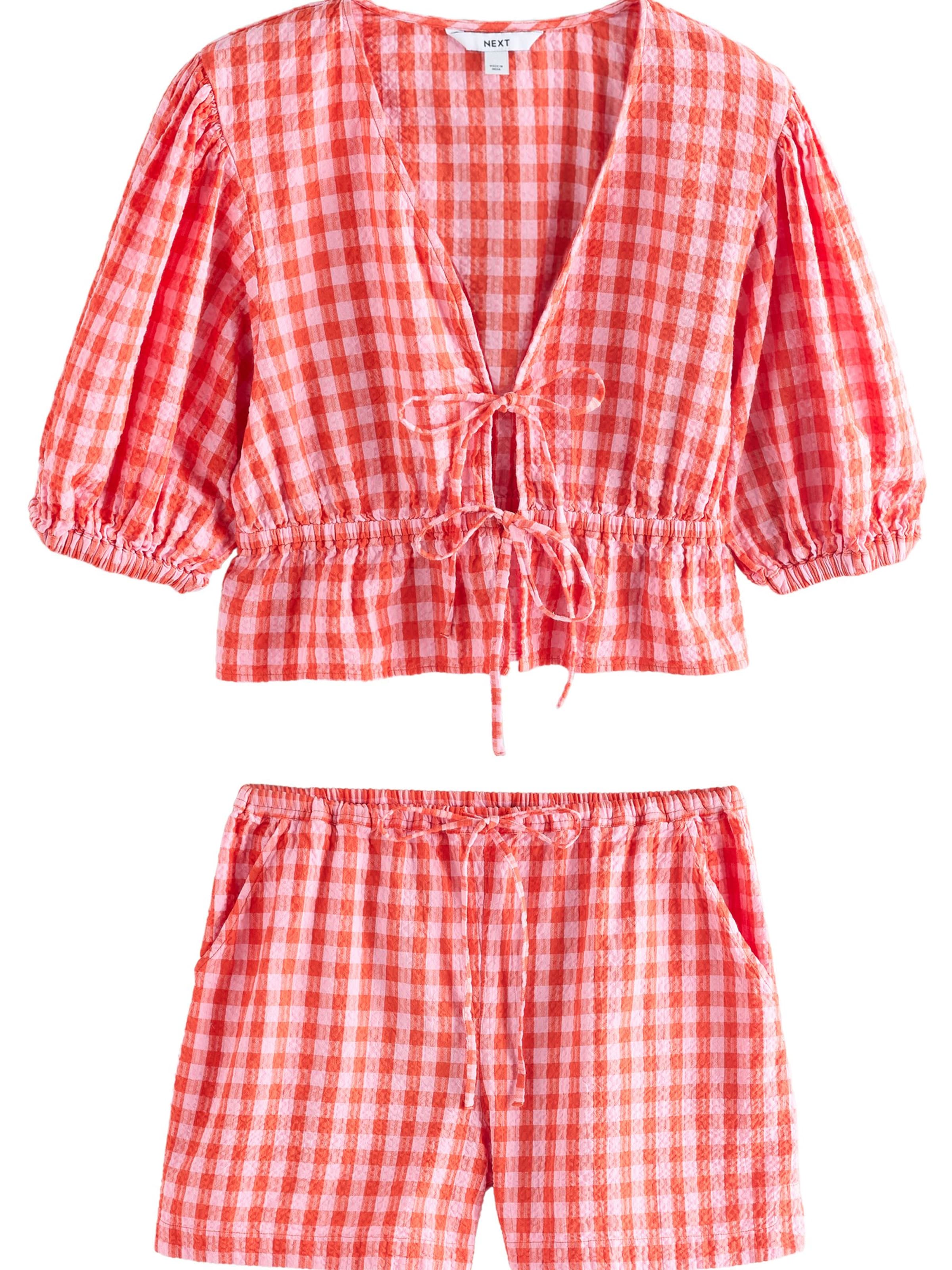 Next Блузка в Ярко-розовый: спереди