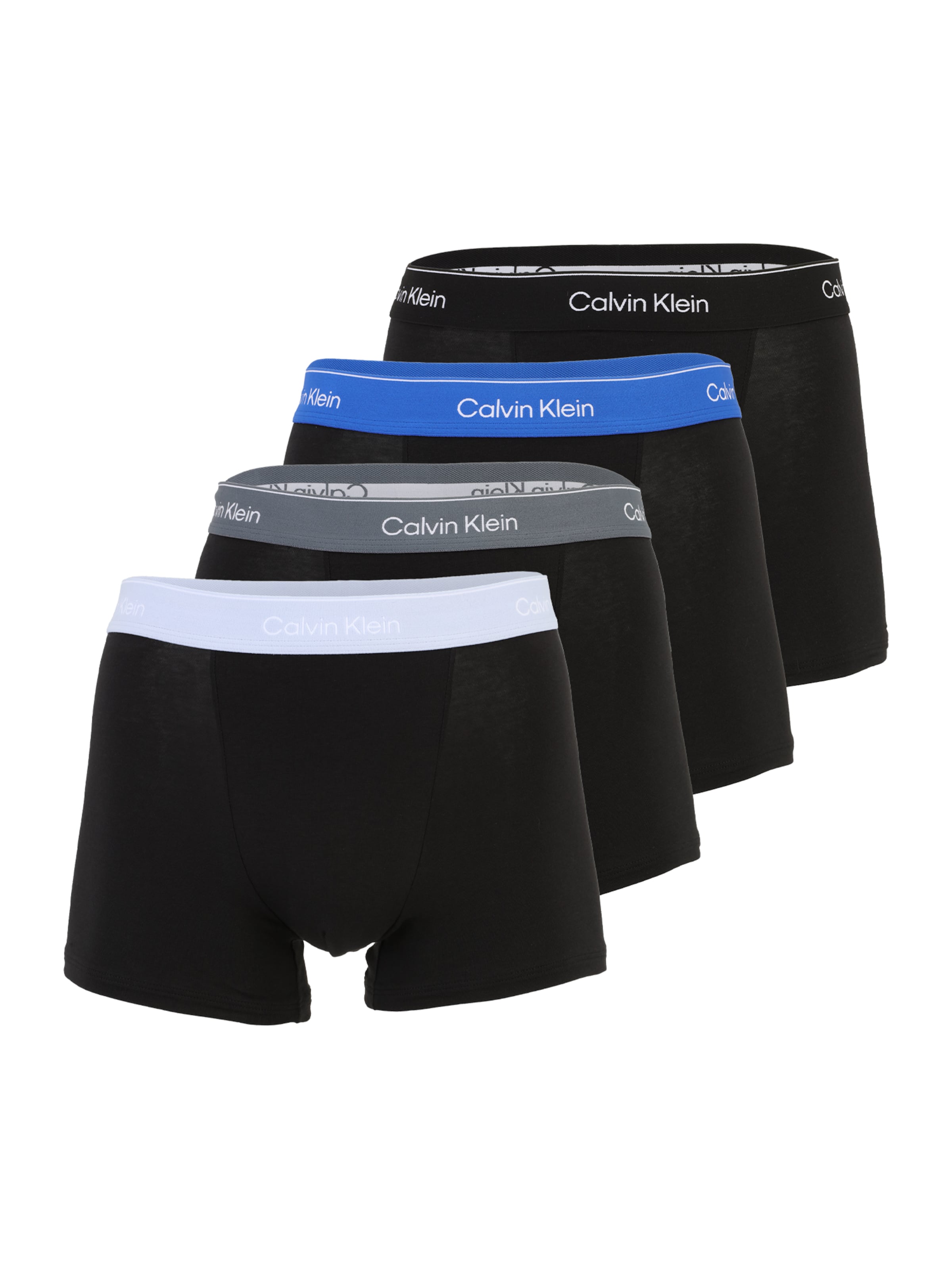 Boxeri de la Calvin Klein Underwear pe negru: față