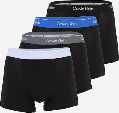 S dydžio Boxer trumpikės iš Calvin Klein Underwear, spalva – mėlyna / tamsiai pilka / pastelinė violetinė / juoda / balta, Prekių apžvalga