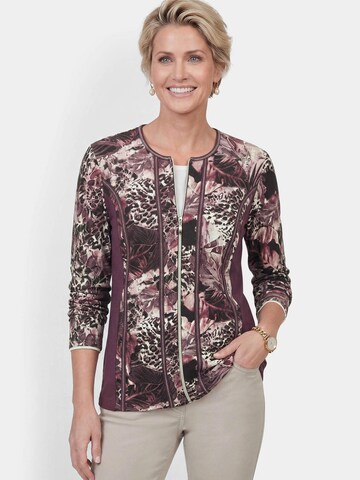 Goldner Between-season jacket in Purple: front