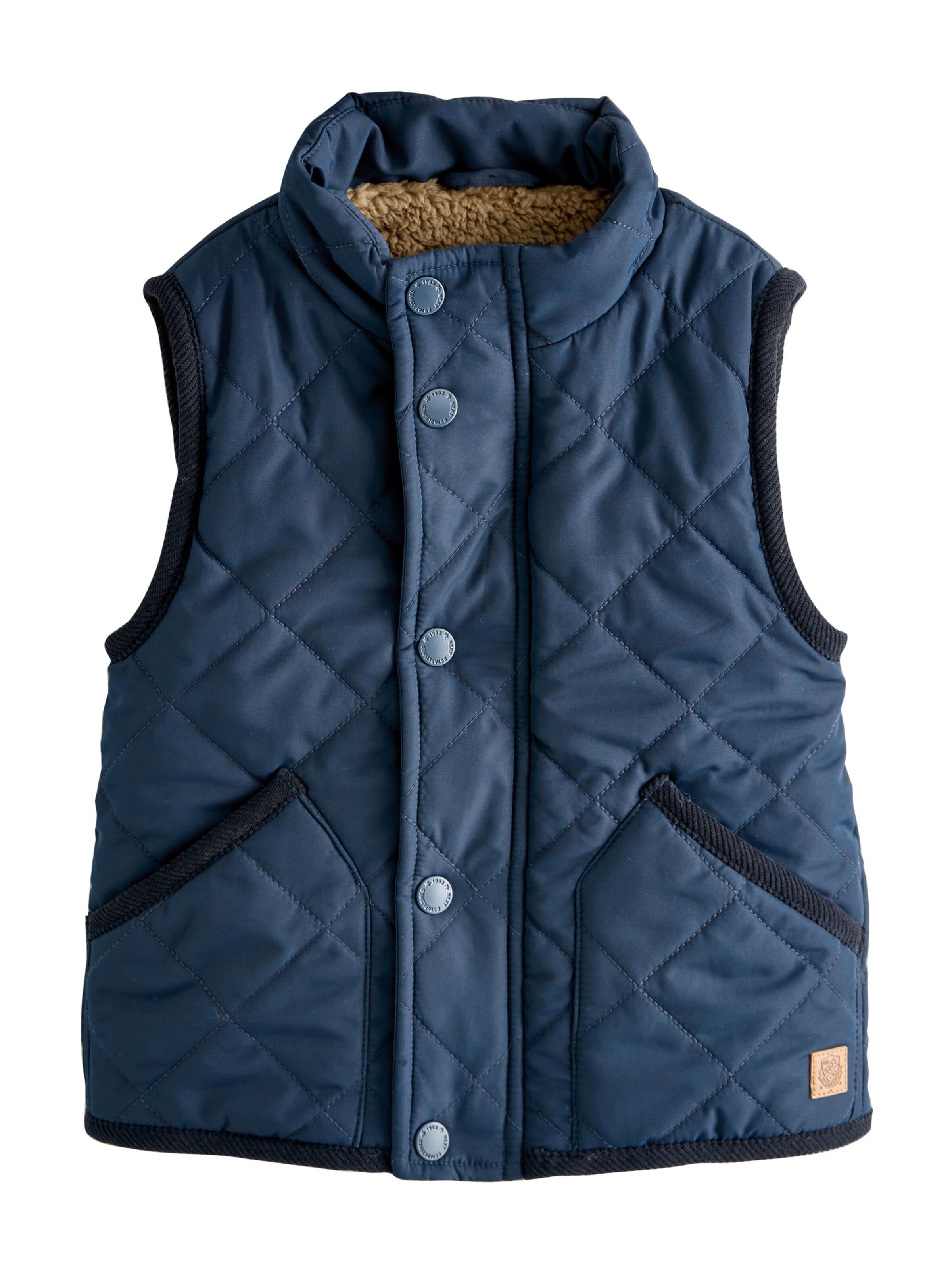 Gilet Next en bleu : devant