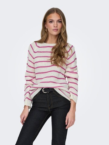 JDY Pullover 'Ellen' in Pink