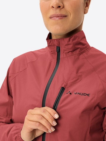 VAUDE Sports jacket 'Drop III' in Red