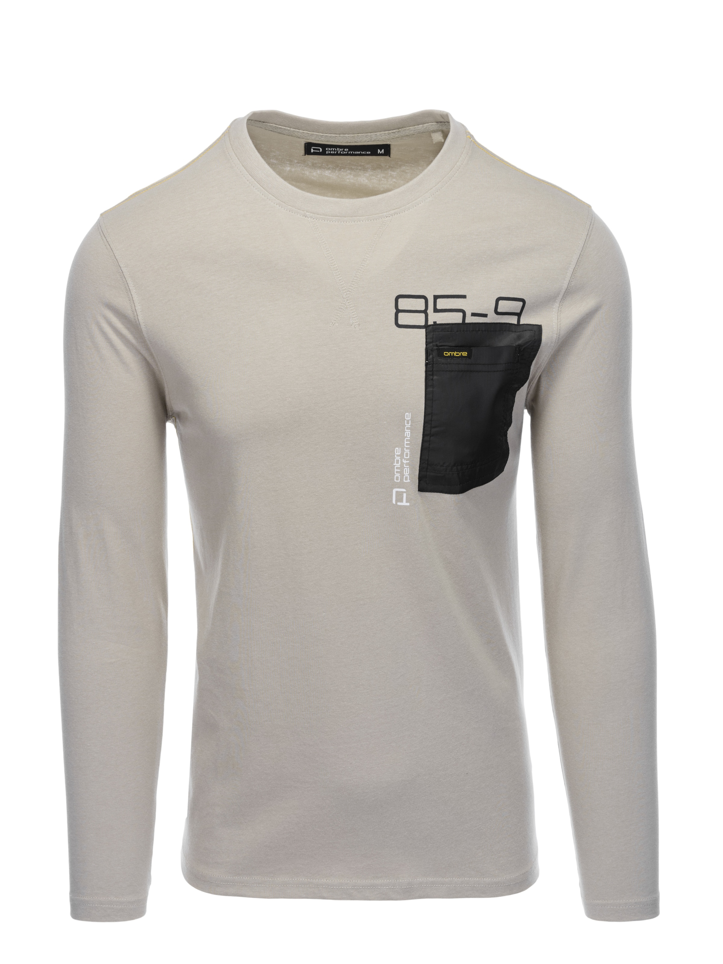 T-Shirt 'L130' Ombre en beige : devant