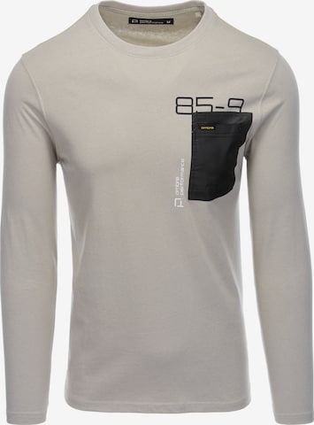 T-Shirt 'L130' Ombre en beige : devant