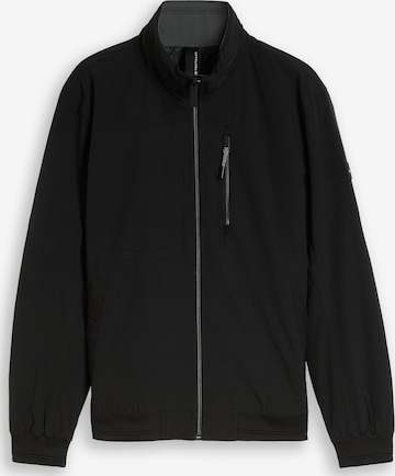 TOM TAILOR Between-season jacket in Black: front