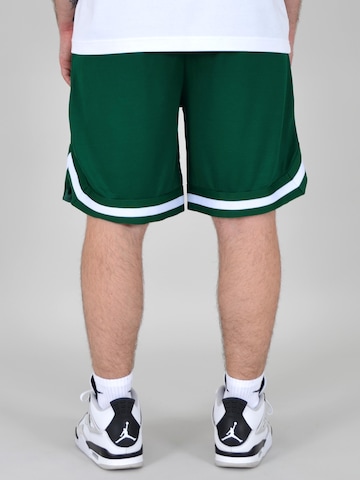 Adam Loosefit Sporthose 'Sweatshorts Basketball Shorts'‌‌‌‌‌‌‌‌‌ in Grün