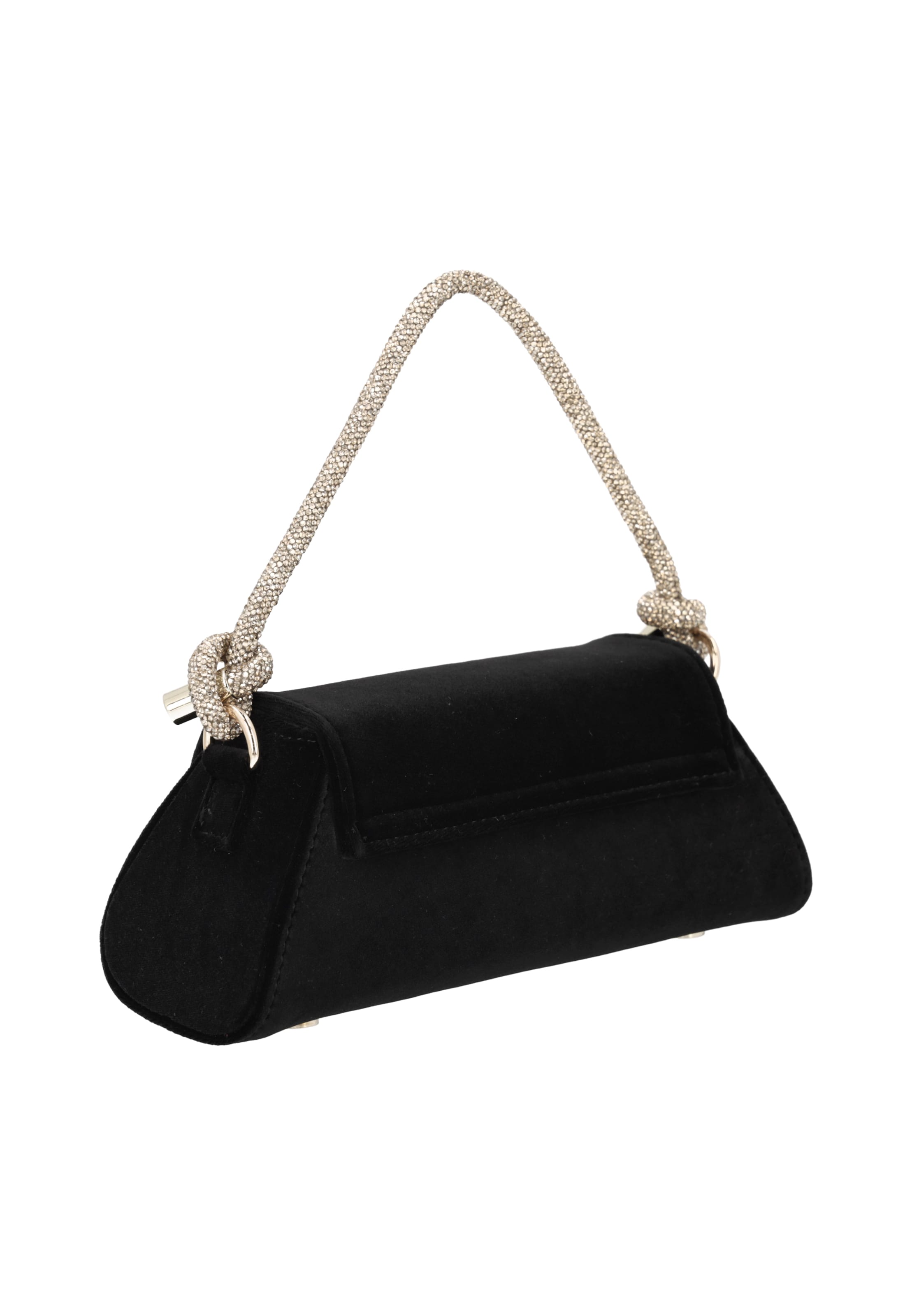 faina Clutch in Schwarz