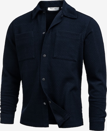 Chemise 'Rhomon' INDICODE JEANS en bleu : devant
